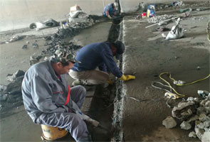 山东铁路框架桥伸缩缝堵漏